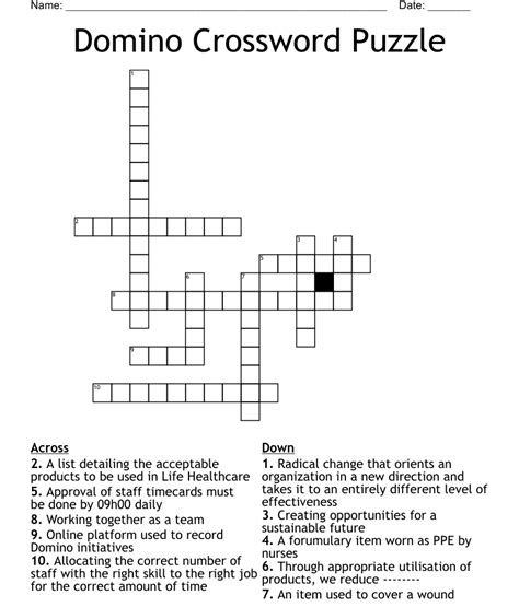 Crossword Clue. . Waller or domino crossword clue